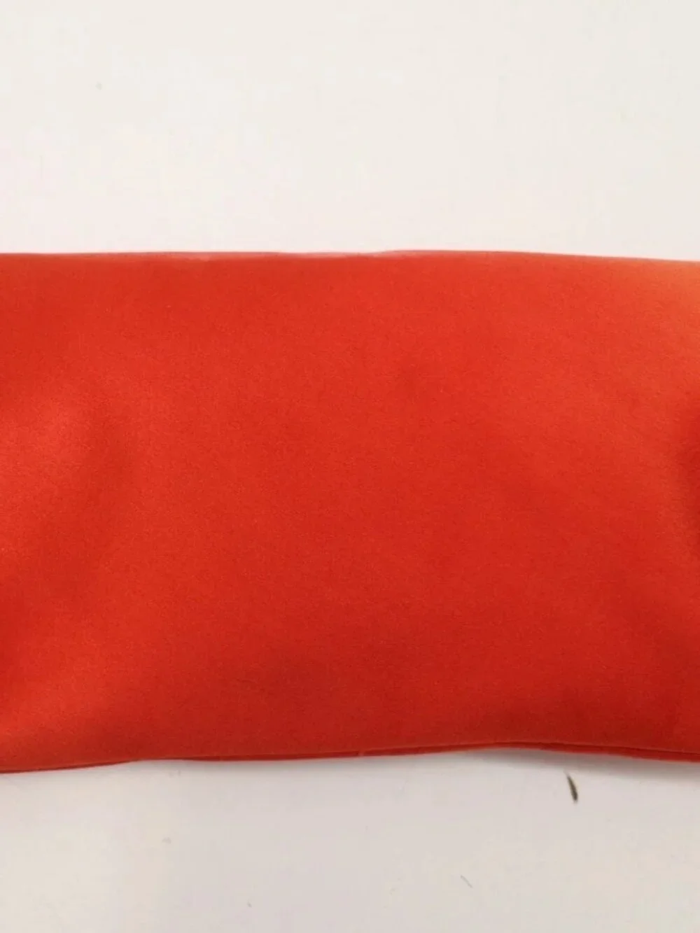 Bvlgari Satin Red Evening Bag/Clutch